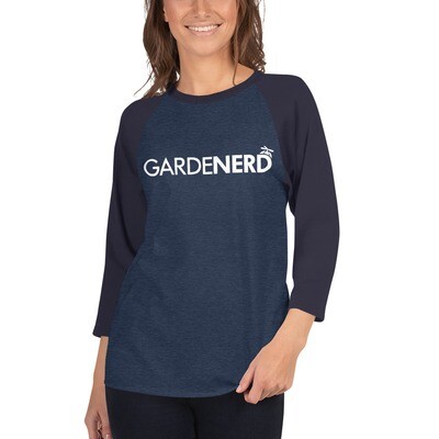 GardenNerd Unisex 3/4 Sleeve Raglan Shirt