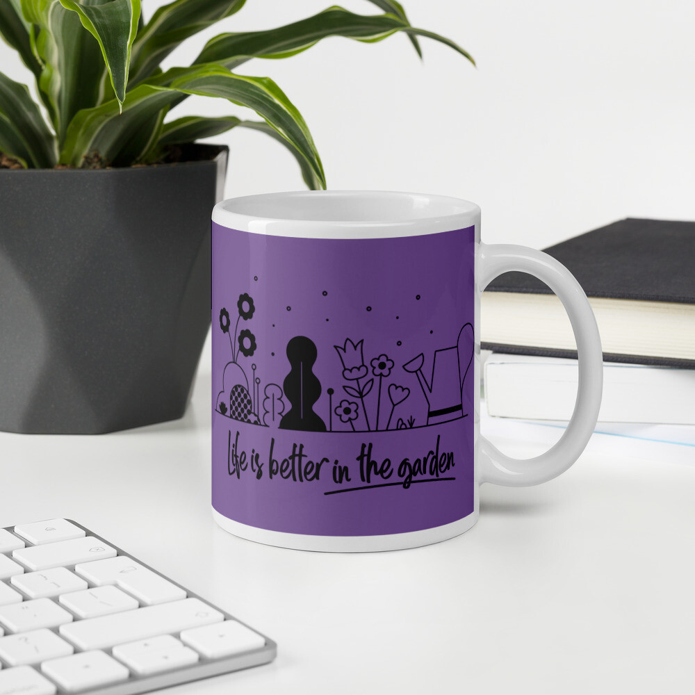 Life Is Better Silhouette Mug