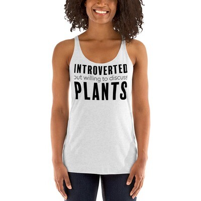 Introverted Women's Racerback Tank
