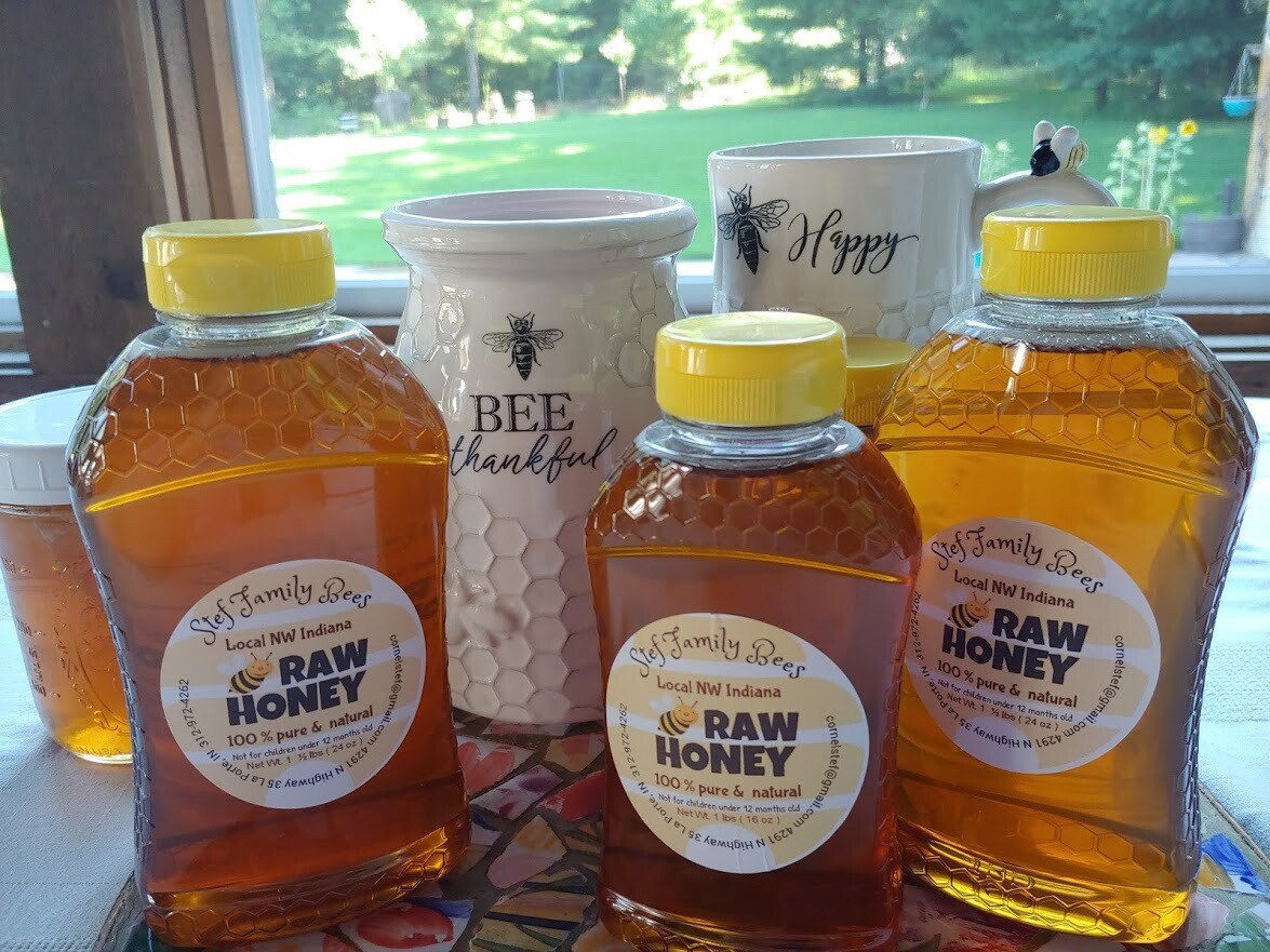Raw HONEY, 3 lbs