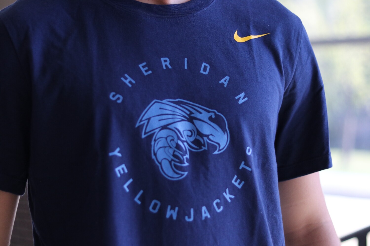 Nike Core Navy Powder Circle Short Sleeve