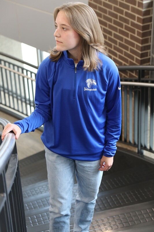Nike Ladies Pacer 1/2 Zip Royal
