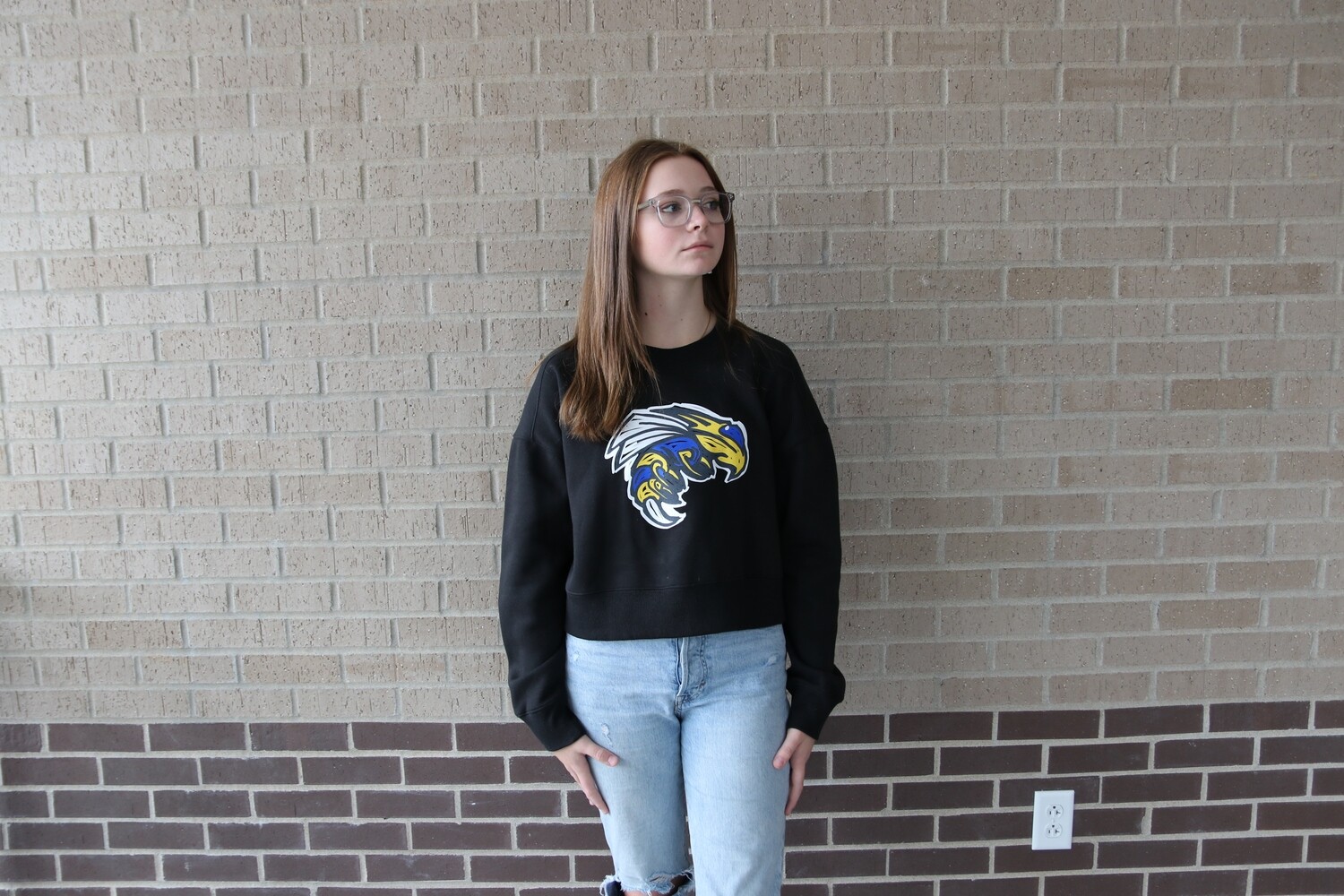 Summit Cropped Crew Sweatshirt