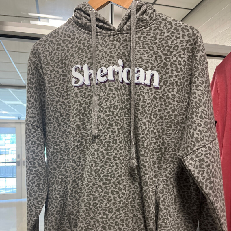 MV Graphite Leopard Sheridan Hoodie