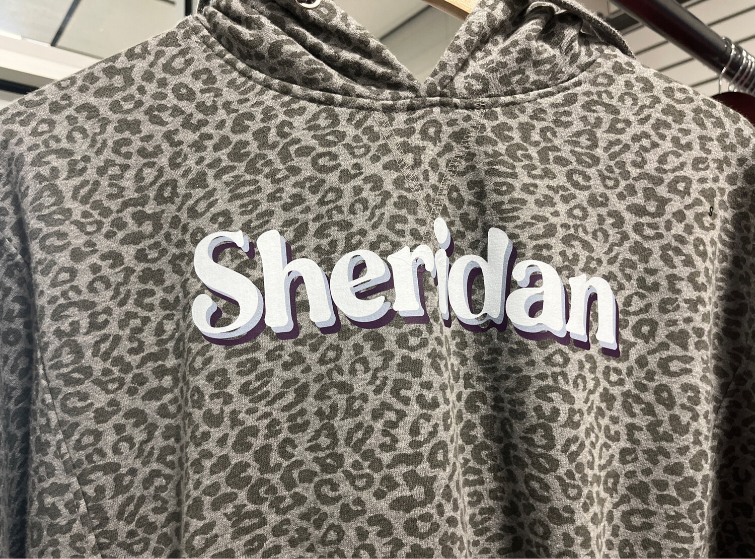 MV Graphite Leopard Sheridan Hoodie