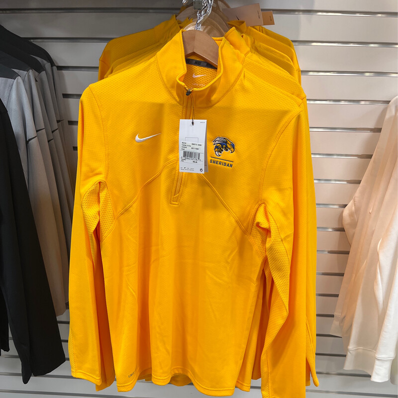 Nike Training 1/4 Zip University Gold SMALL