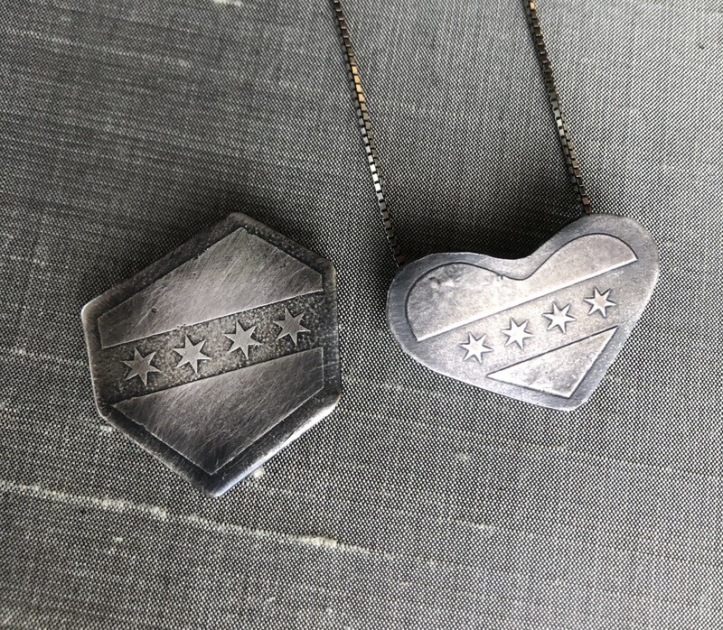 I Love Chicago Pendant