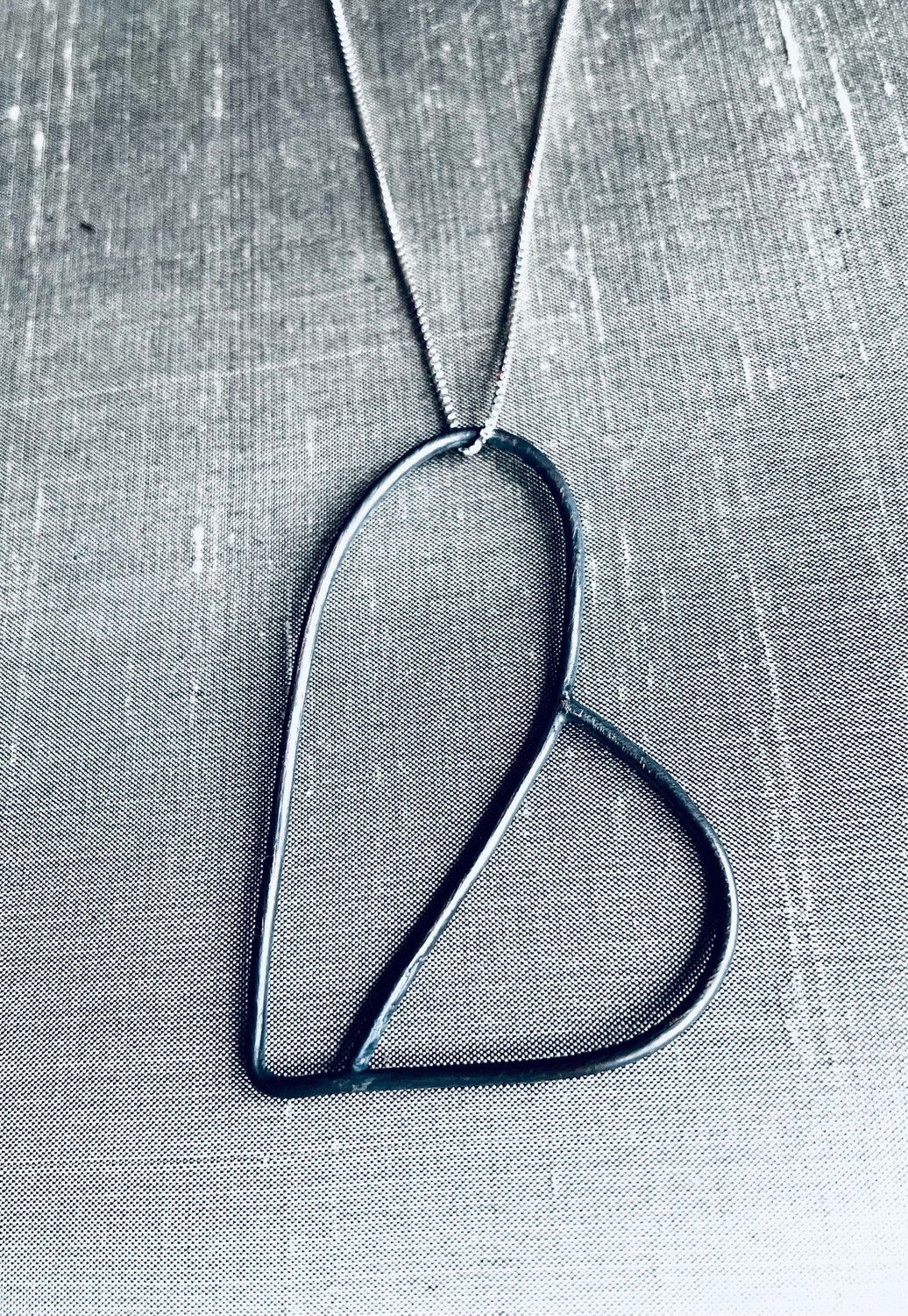 Modern Heart pendants