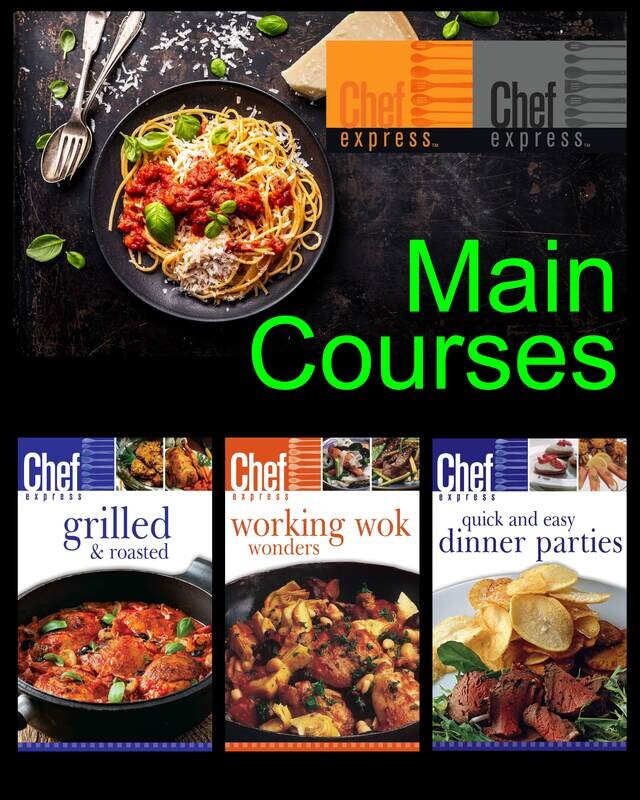 Chef Express Digital Cookbooks