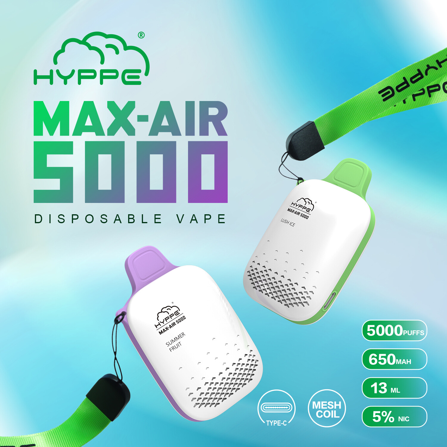 *NEW* HYPPE MAX AIR 5000