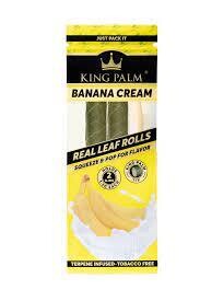 King Palm Banana Cream Slims (2 Pack)