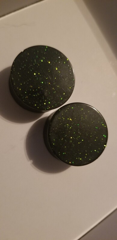 Black Plugs for Streched Ears