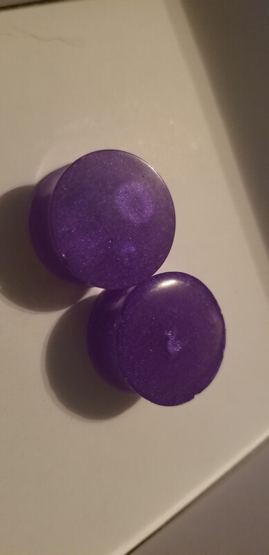 Purple Plug for Streched Ears