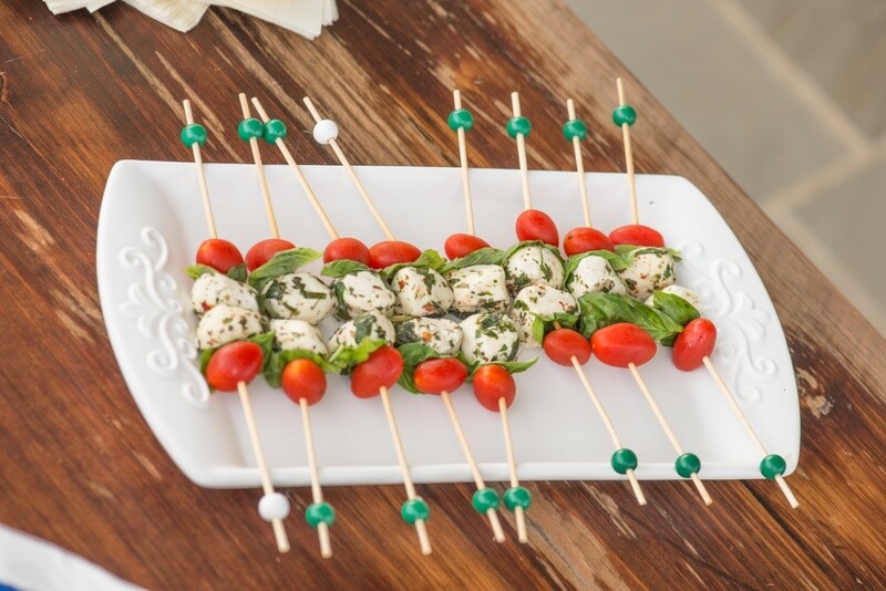 Mediterranean Sticks with Balsamic Reduction