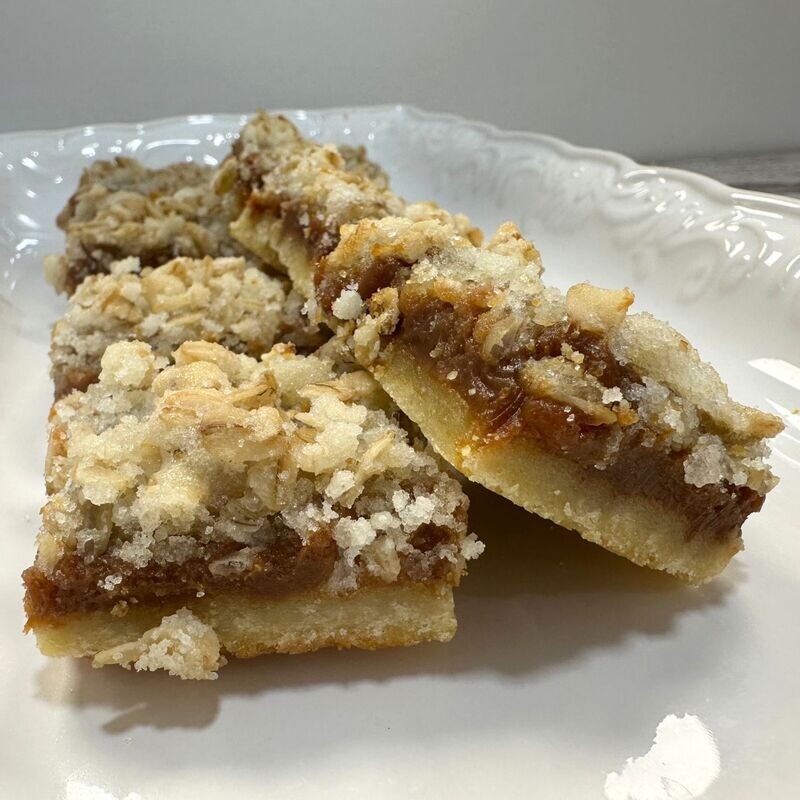 Dulce de Leche and Oats Bars (per dozen)