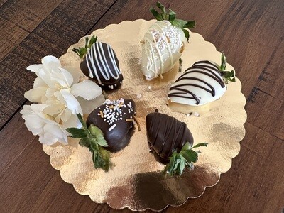 Chocolate Covered Strawberries (Pack of 6)
