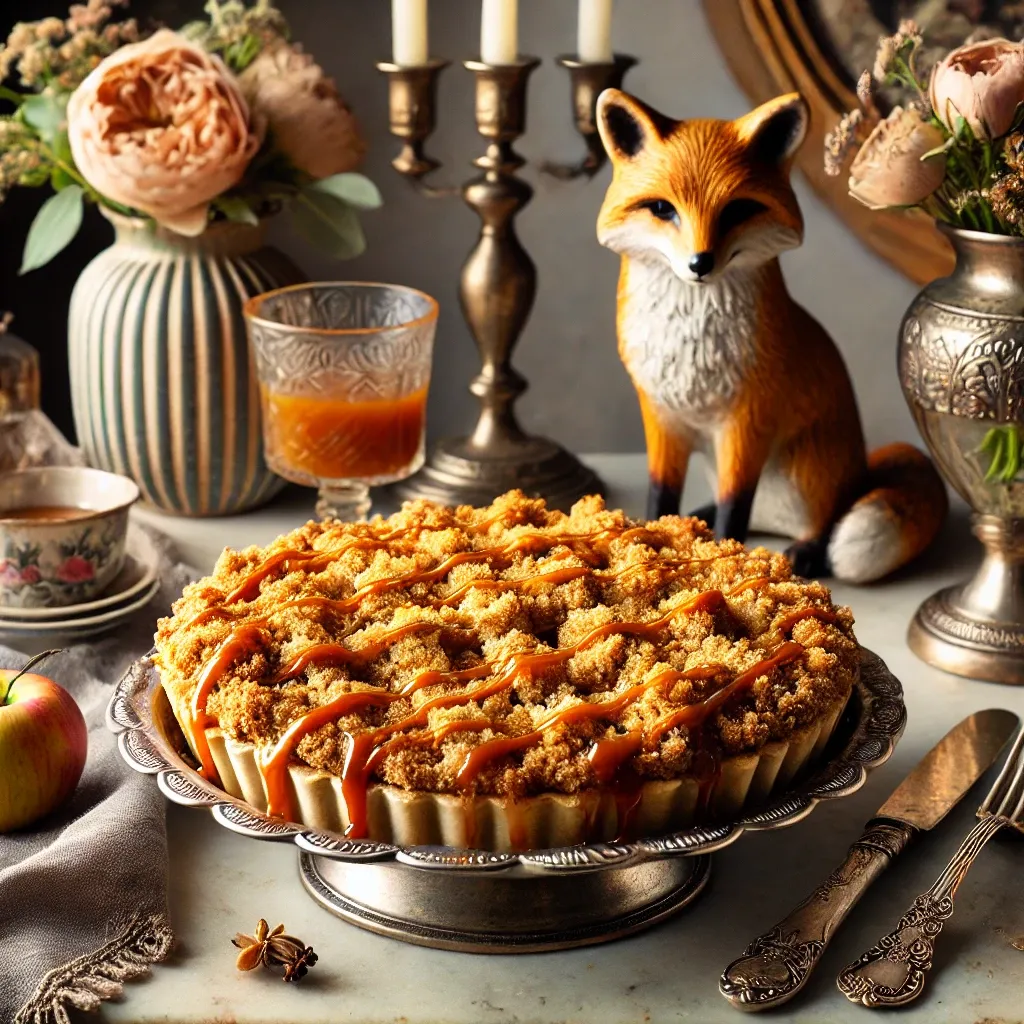 Caramel Apple Crumb Top