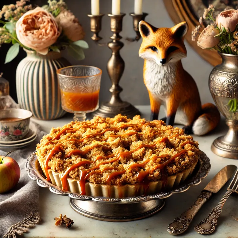 Caramel Apple Crumb Top
