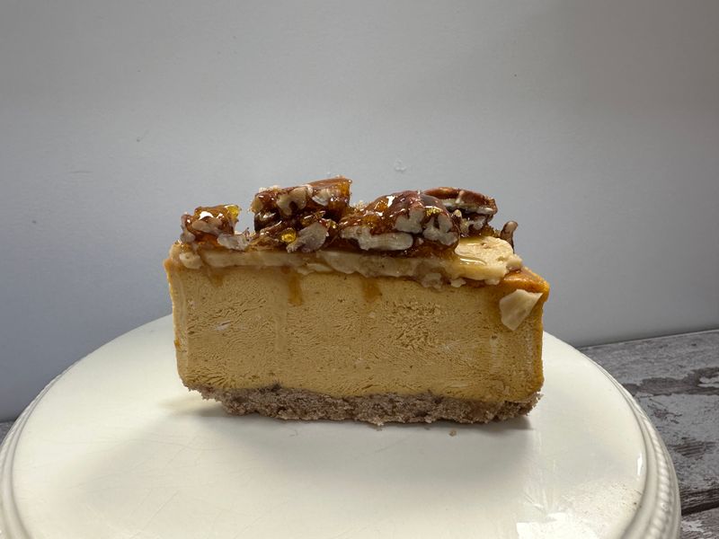 Pumpkin cheesecake