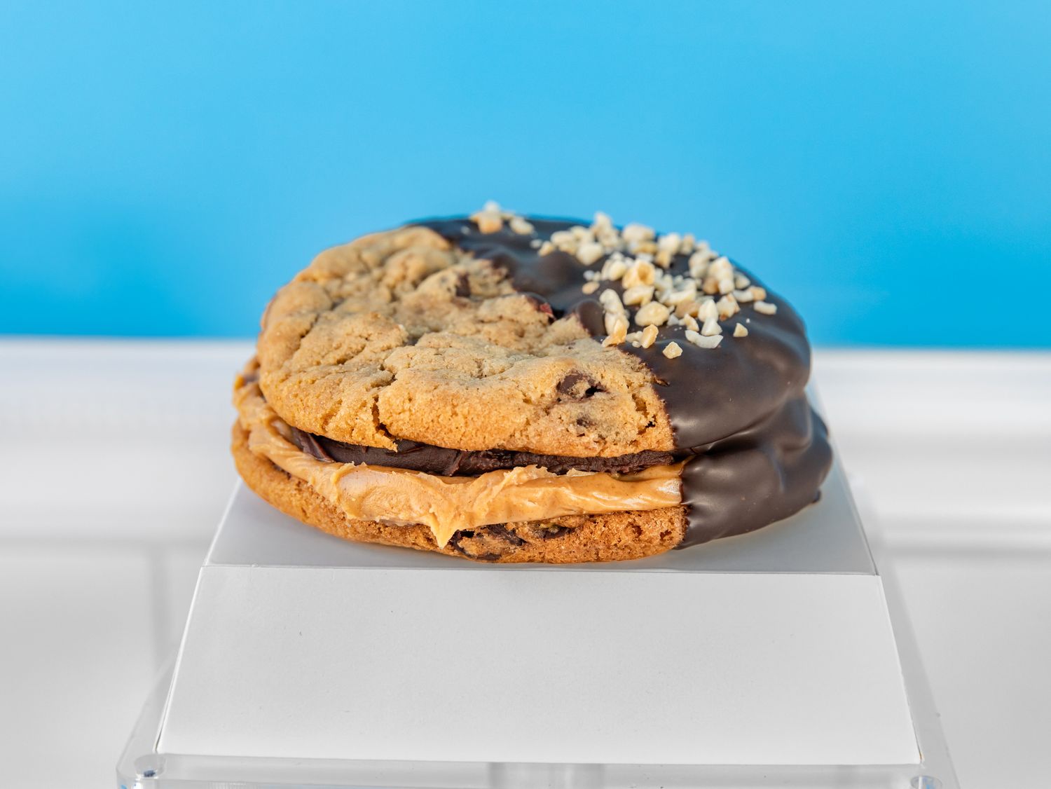 Bearpaws Peanut Butter Chocolate Chip Cookie Sandwich