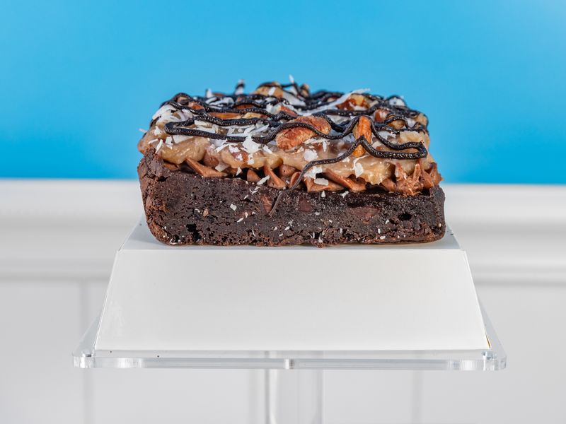 German Chocolate Cupcake