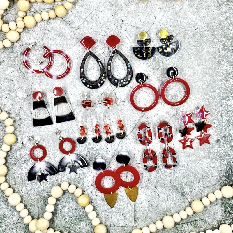 Peace + Passion Jewelry- Crimson and Jet Collection
