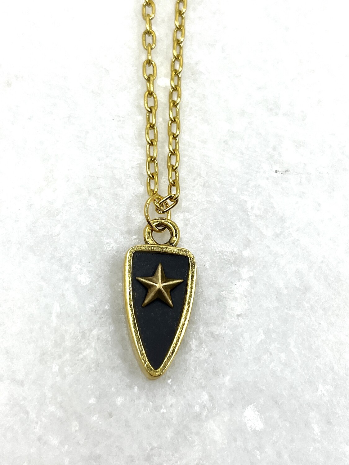 PEACE + PASSION JEWELRY --  Arrowhead Pendant  --  Star Charm