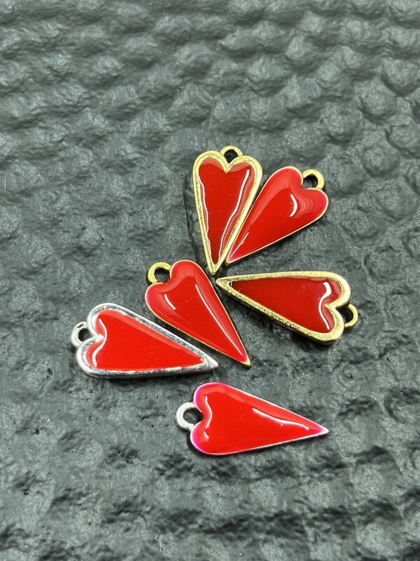 PEACE + PASSION JEWELRY -- Red
Heart Pendant