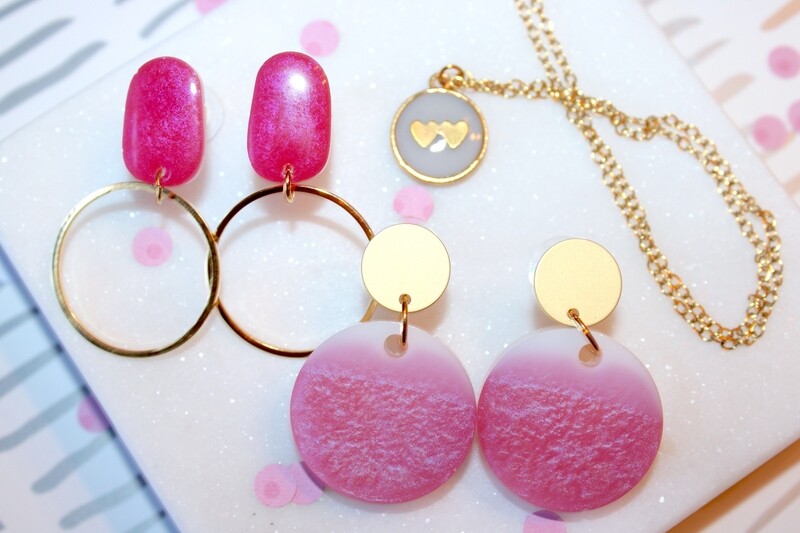 PEACE + PASSION Jewelry  --  Valentine's Day or Any Day!  --  Circle Earrings