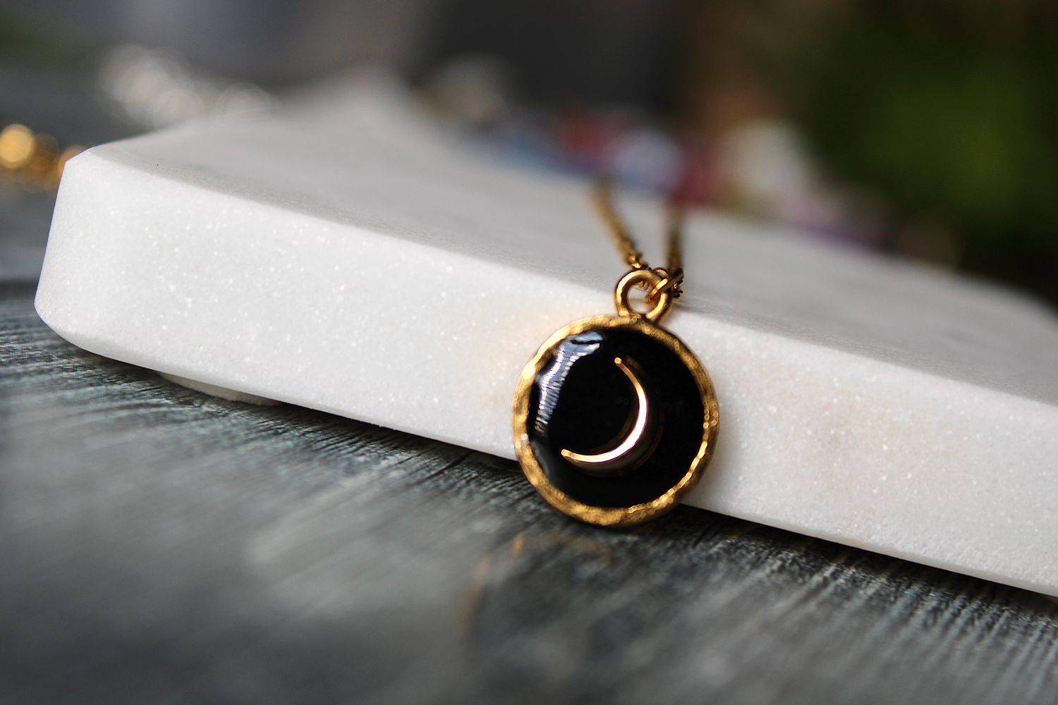PEACE + PASSION Jewelry -- Star Bright Moon Light Collection -- Crescent Moon Charm
