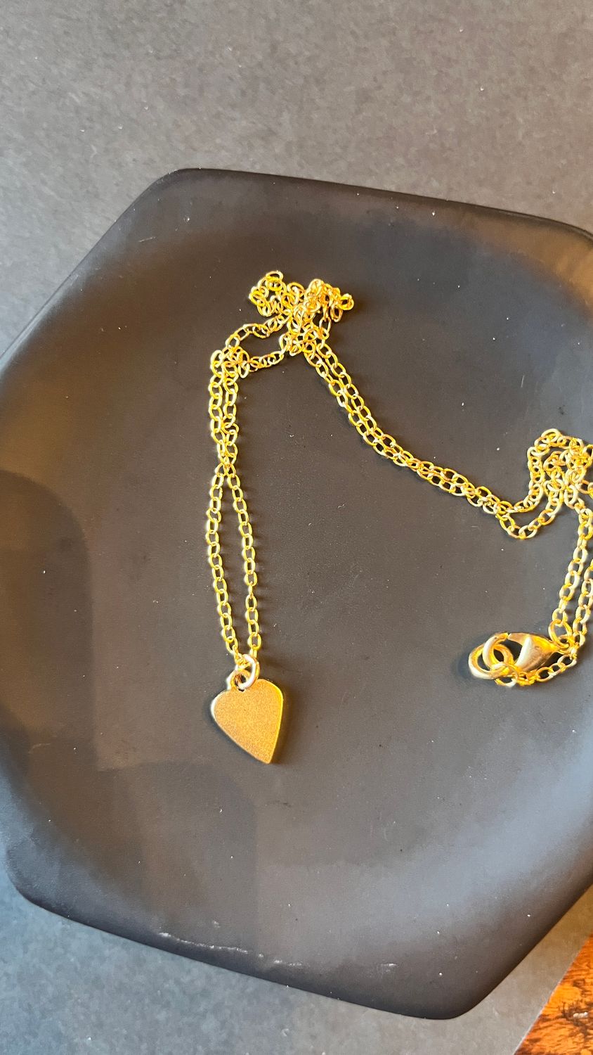 PEACE + PASSION Jewelry  --  Gold Small Heart