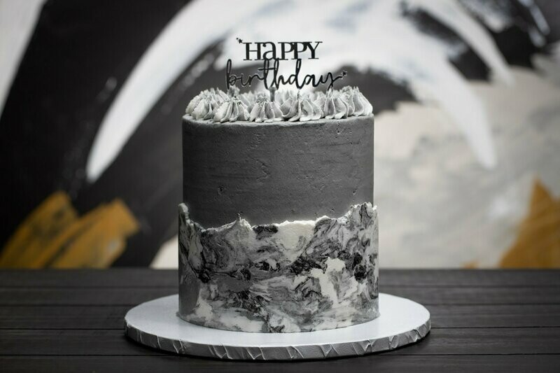 Marble Happiness Cake