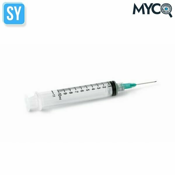 Empty Syringe For Mycology Lab Work 10cc