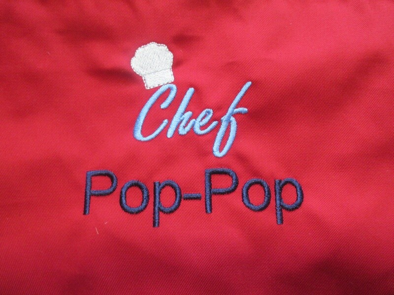 Personalized Kitchen Apron, Grandpa, Father’s Day, BBQ Accessory.