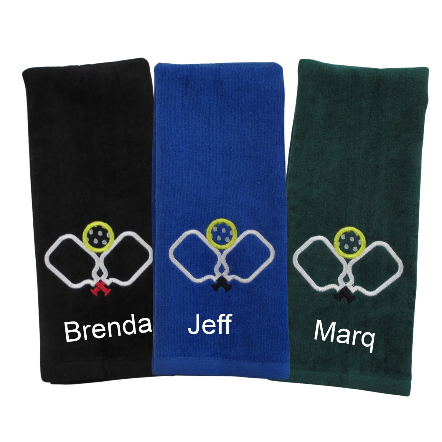 Personalized Pickleball Paddle Hand Towel,  Pickleball Accessory, Gift