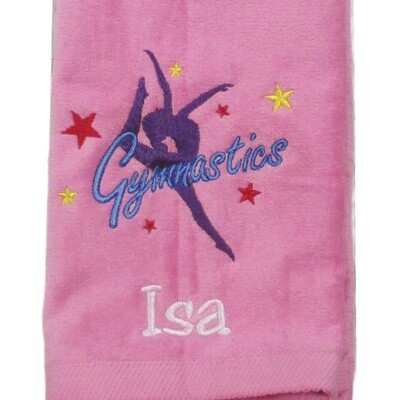 Personalized Hand Towel, Gymnastics, Gymnastics Accessories, Gift