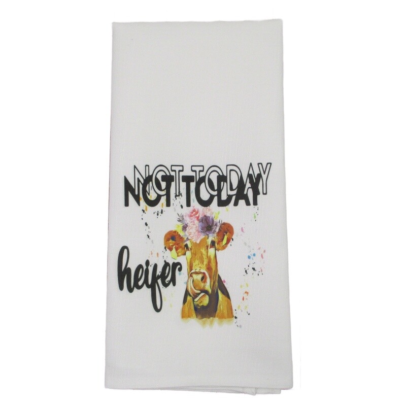 Funny Kitchen Towels, Farm Animal Decor, Cow, Pig, Goat, Rooster