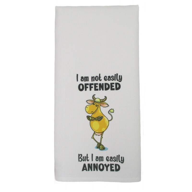 Funny Kitchen Towels, Farm Animal Decor, Cow