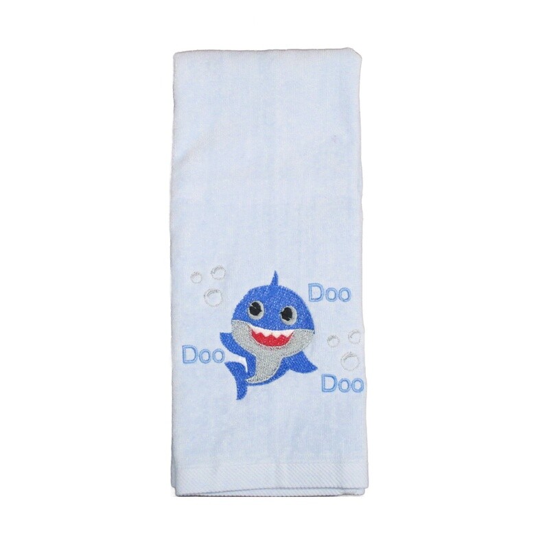Personalized Hand Towel, Shark, Kid Bathroom