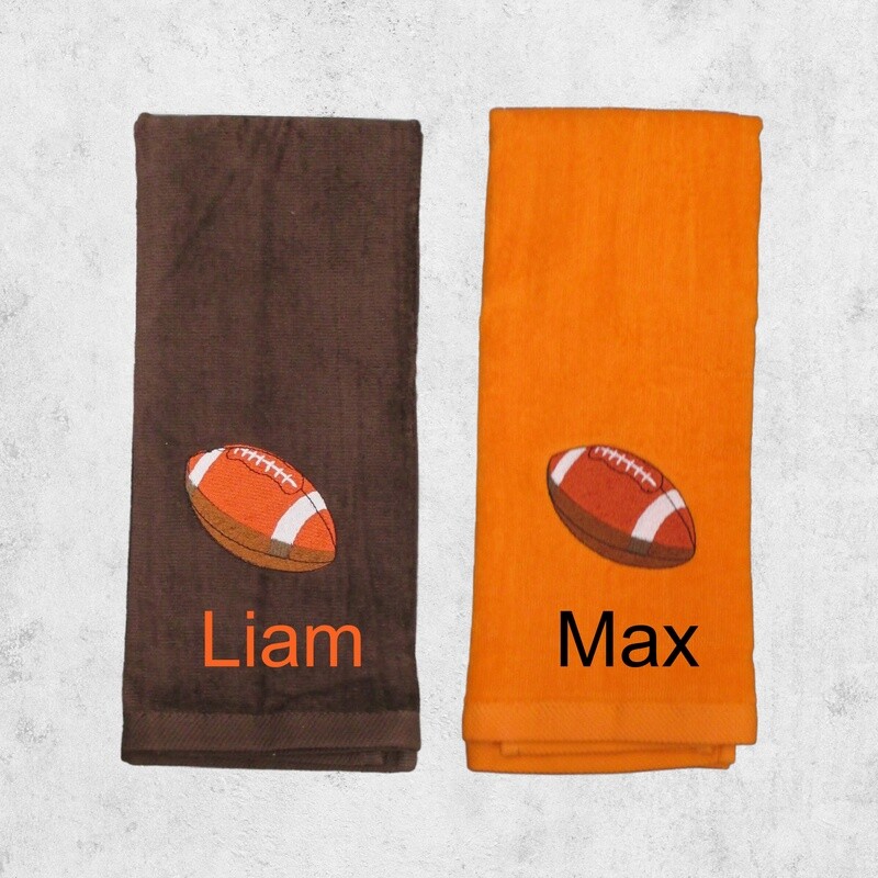 Personalized Football Towel: Ideal Gift for Football Fanatics and Team Supporters!