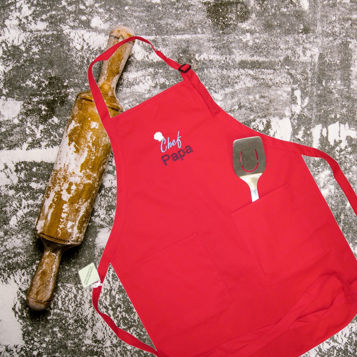 Personalized Kitchen Apron, Papa, Father’s Day, BBQ Accessory.