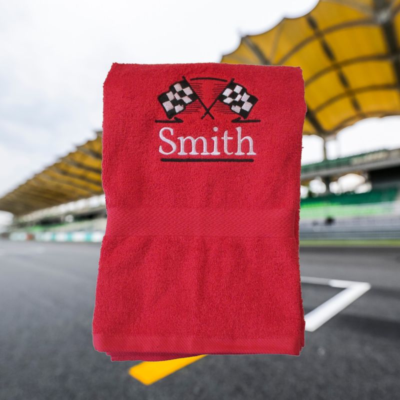 Personalized Bath Set, Racing Inspired, Bath-Hand-Wash