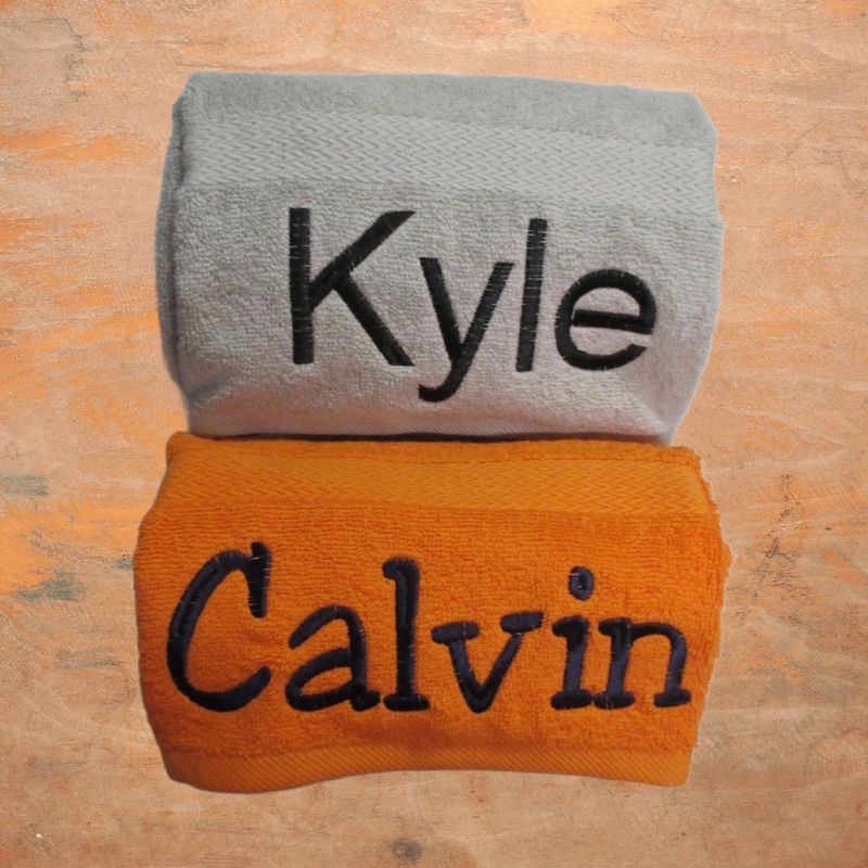 Personalized Bath Towel, Hand Towel, bathroom decor