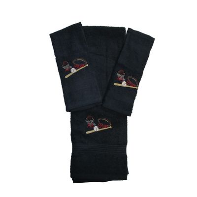 Personalized Sports Towel Set, Baseball, Basketball, Football Fan