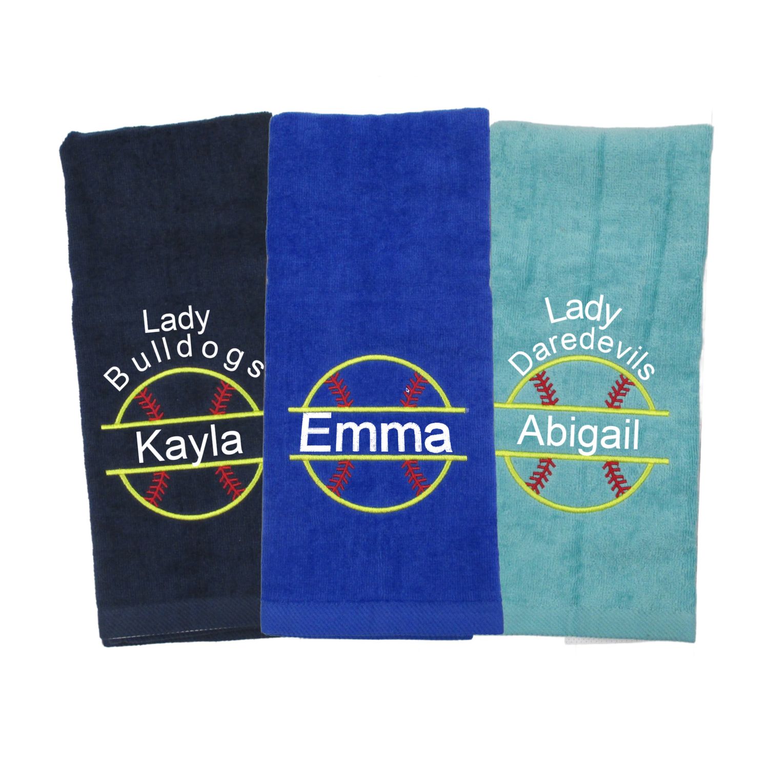 Softball Player Essential: Personalized Pitching Towel for the Perfect Game Day