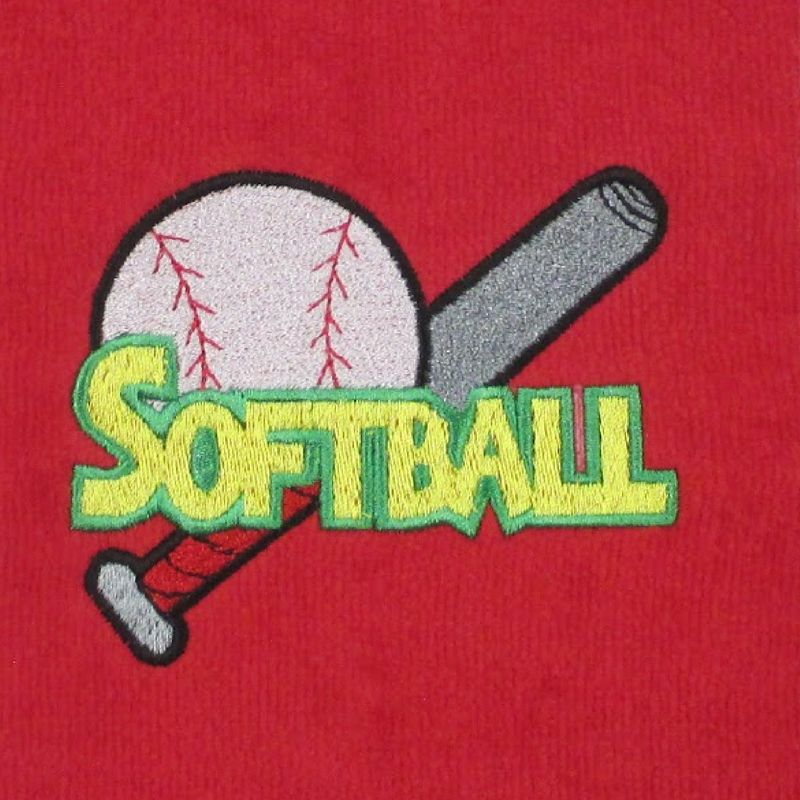 Custom Softball Towel - A Pitch-Perfect Gift for Softball Enthusiasts"