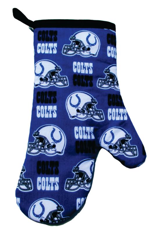 Colts 3 Piece Kitchen Set,  With Personalized Towel