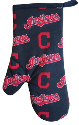 Cleveland Indians 3 Piece Kitchen Set, with Personalized Towel