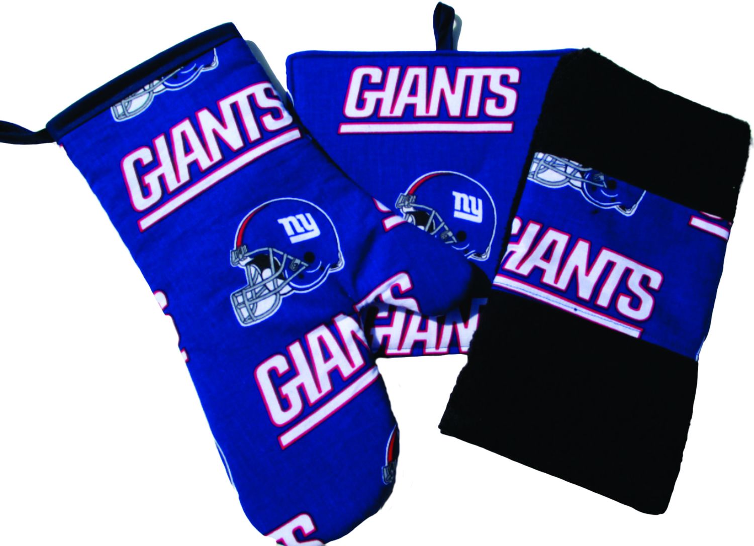 Giants 3 Piece Kitchen Set, with Personalized Towel