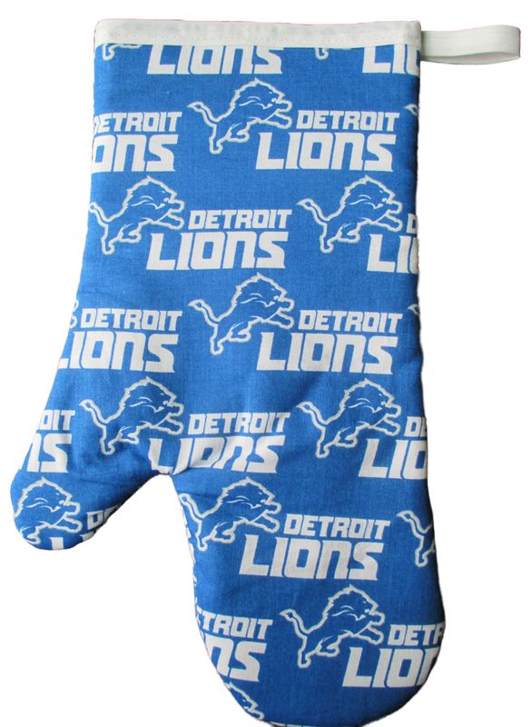 Detroit Lions  3 Piece Kitchen Set, with Personalized Towel